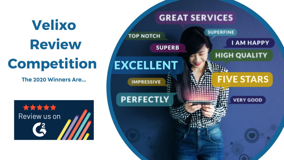 Winners of our Velixo Review Competition on G2!